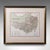 This is an antique county map of Somerset. An English, framed historical cartographic reference behind glass, dating to...