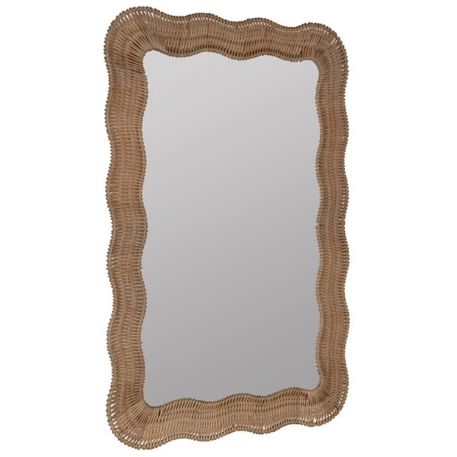 The beautiful Erin Gates Scalloped Linden wall mirror features an intricate hand-crafted frame & finish. This piece,...