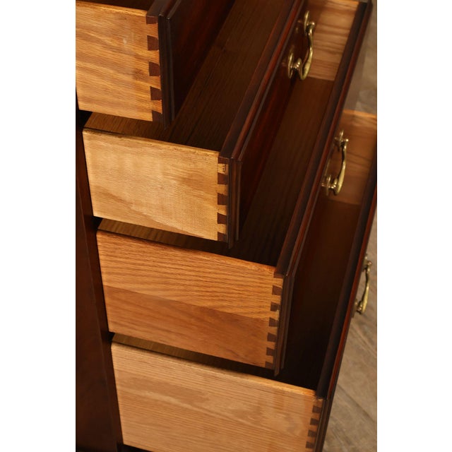 Henkel Harris Henkel Harris Virginia Galleries Vintage Mahogany Long Dresser For Sale - Image 4 of 18