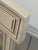 Two Bellman Chairs, White Lacquered With Gold Cilding, New Upholstered Seats and Chair Ties For Sale - Image 14 of 15