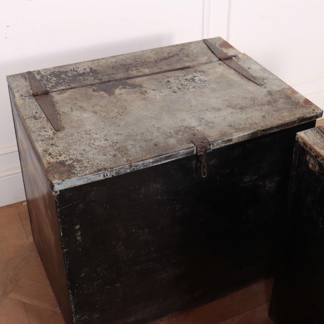 1920s Storage Bins, 1920s, Set of 2 For Sale - Image 5 of 9