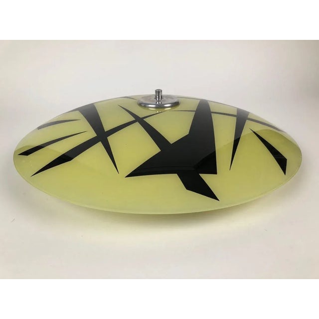 1950s Mid-Century Wall Light with Glass Plate from Designfornication, 1956 For Sale - Image 5 of 8