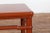 Brown Chinese 1900s Qing Dynasty Red Lacquer Stool or Table with Humpback Stretchers For Sale - Image 8 of 13