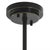 Ceiling Lamp in Metal with Bronze Finish and Frosted Glass For Sale - Image 9 of 10