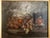 Vintage 20th Century J Fulti Fruit & Wine Still Life Oil on Canvas Painting For Sale - Image 9 of 10