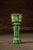 Early 20th Century Brush McCoy “Green Onyx” Majolica Pedestal & Planter Set For Sale - Image 4 of 8