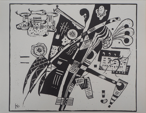 Vassily Kandinsky, Composition, Etching