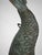 Metal Italian Verdigris Copper Dolphin Lavabo With Shell Basin C. 1900 For Sale - Image 7 of 11