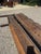 Antique Wood Bench For Sale - Image 9 of 14