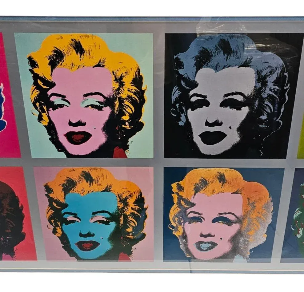 Ten Marilyns, 1967 by Andy Warhol Offset Lithograph - 10 Marilyn