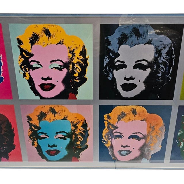 Ten Marilyns 1967 アンディウォーホル額装80x33.5cm Ten Marilyns, 1967 by Andy Warhol Offset Lithograph - 10