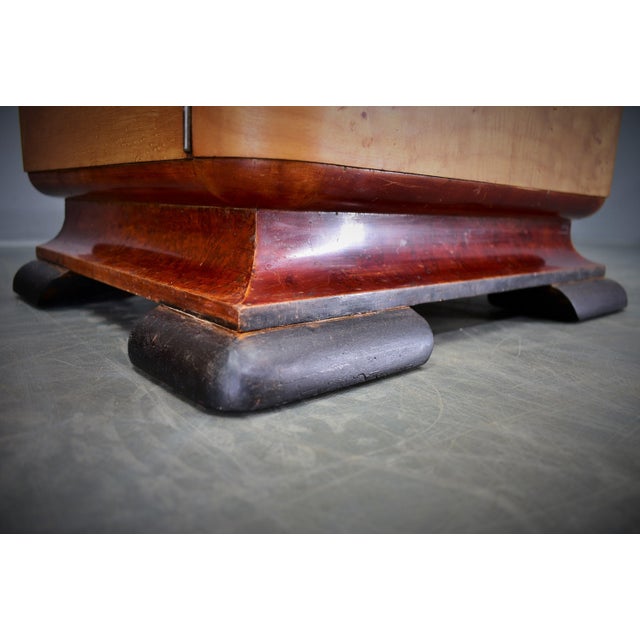 Art Deco Bedside Tables, Former Czechoslovakia, 1930s, Set of 2 For Sale - Image 4 of 18