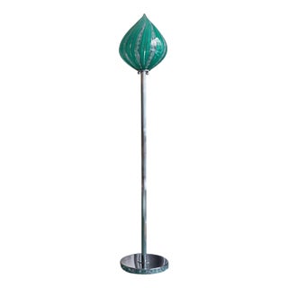 Spirale Colorful Balloon Brass Glass Floor Lamp 150 by Magic Circus Editions For Sale