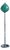 Spirale Colorful Balloon Brass Glass Floor Lamp 150 by Magic Circus Editions For Sale