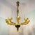 Gold Amber and Emerald Chandelier with Twelve Arms in Hand Blown Glass, 1970s, Set of 2 For Sale - Image 8 of 14