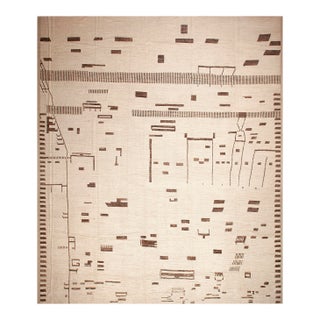 Nazmiyal Collection Large Tibal Geometric Modern Rug For Sale