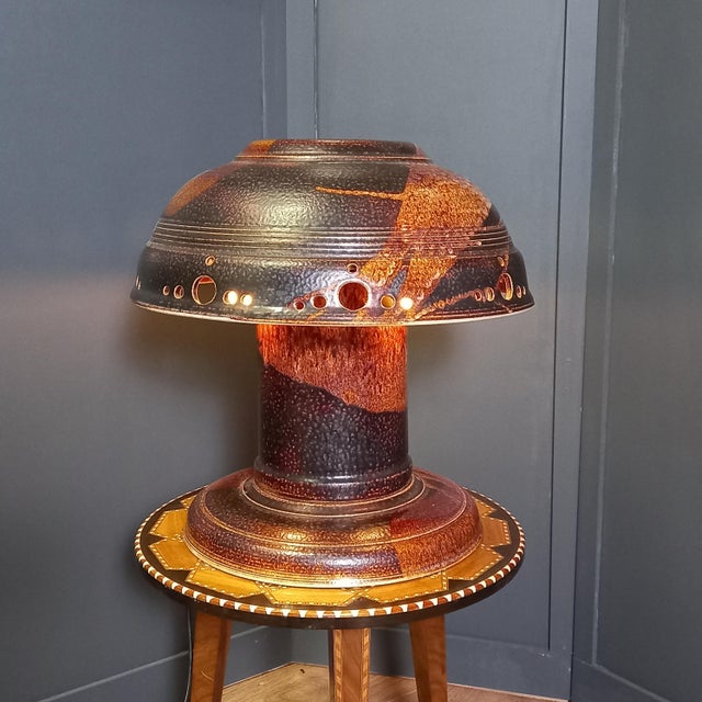 Vintage Mushroom Table Lamp, 1960s For Sale - Image 8 of 8