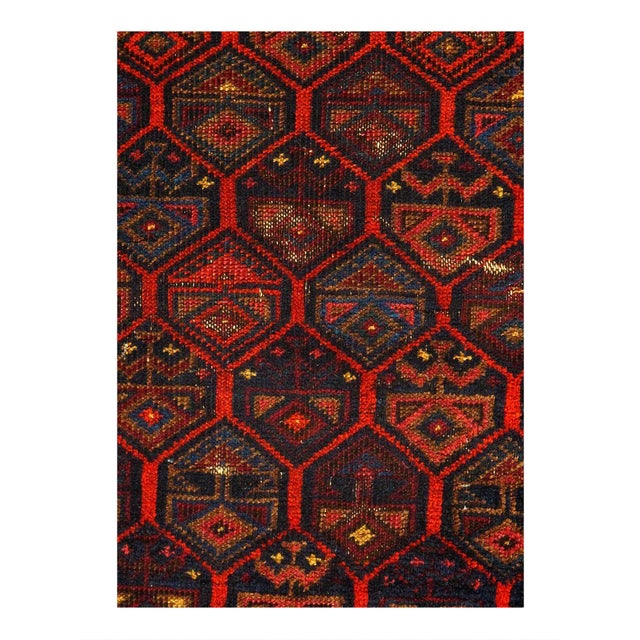 Balouch rugs are handmade tribal rugs from Eastern Afghanistan. These are primarily knotted by Pashtun and Baluch nomad...