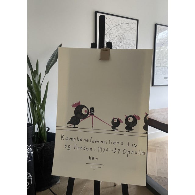 Asger Jorn (1914-1973), Spejderplakat, Printed IN Denmark