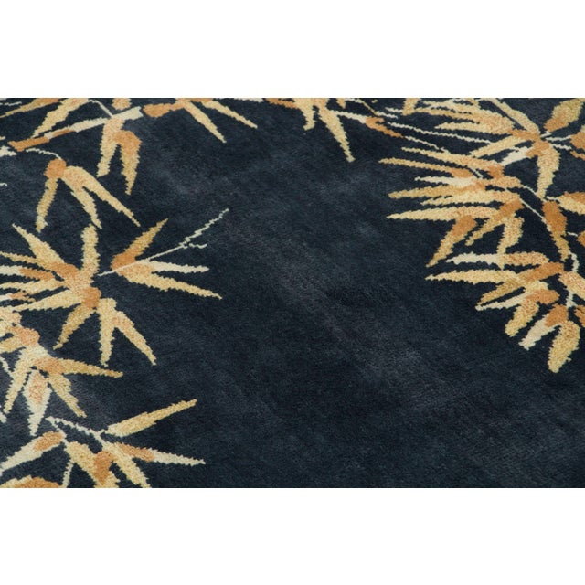 Art Deco Contemporary Chinese Deco Style Bamboo Wool Rug by Rug & Kilim For Sale - Image 3 of 8