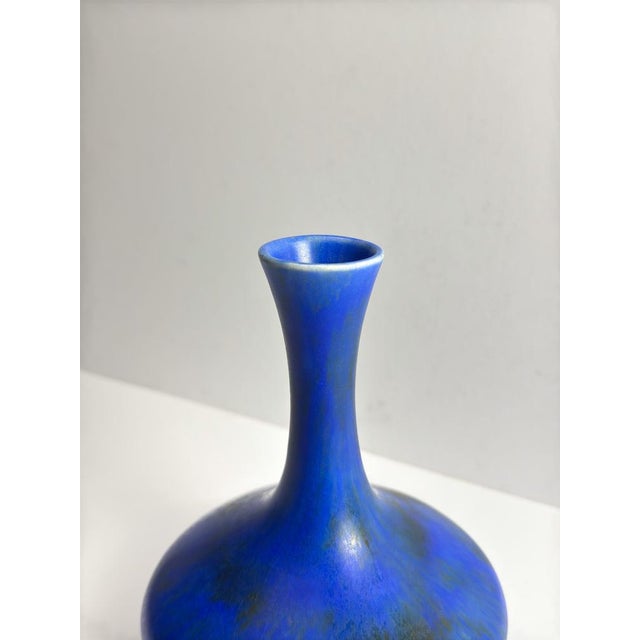 Art Deco Cobalt Blue Solifleur Vase by George Clews, Staffordshire, 1930s For Sale - Image 4 of 10