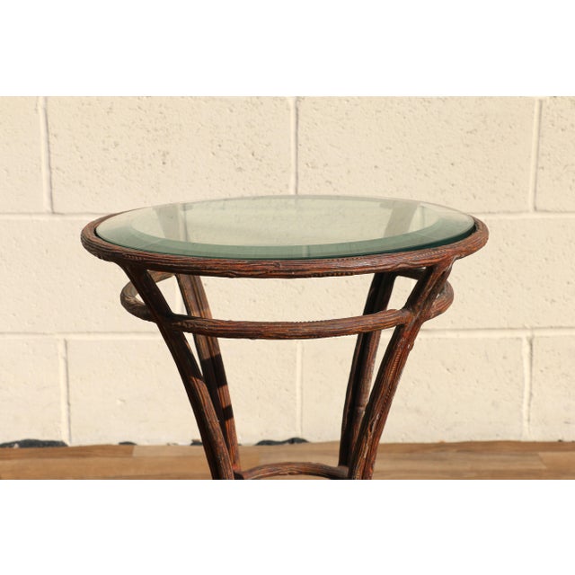 Pair of Twig Wrought Iron Outdoor/Indoor Side Tables by Rose Tarlow Melrose House For Sale In Los Angeles - Image 6 of 18