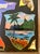 Wood Antique Brazilian Butterfly Wing Tray, Christ the Redeemer, Rio De Janeiro For Sale - Image 7 of 8
