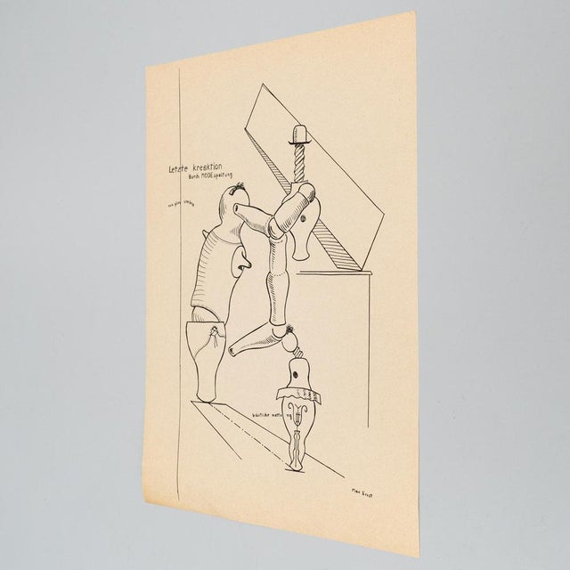 Fiat Modes - Pereat Ars Dada Artwork Print by Max Ernst, 1970s For Sale - Image 3 of 10