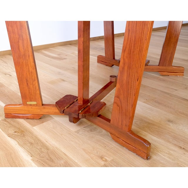 Tricomfort Madein France SOLID Rosewood Adjustable Chairs Folding Table Outdoor For Sale - Image 14 of 18