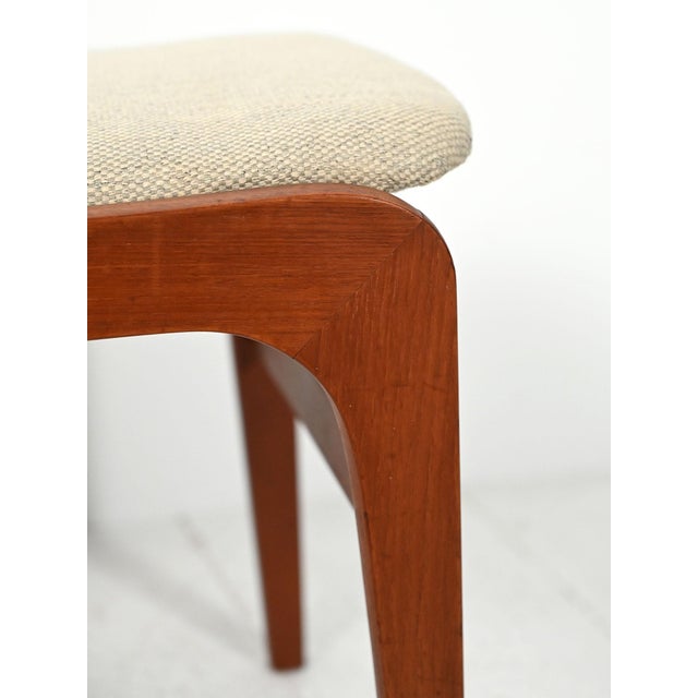 Wood Vintage Danish Teak Stools, 1950s, Set of 2 For Sale - Image 7 of 11