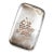 Exceptional Antique English Victorian Sterling Silver and 9k Gold Cigar Case Tobacciana Armorial Coat of Arms For Sale