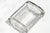 A striking example of decorative craftsmanship, this thick clear crystal trinket box combines elegant simplicity with bold...