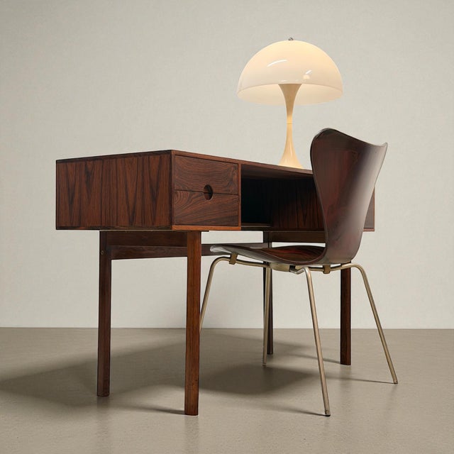 Vanity Desk by Aksel Kjersgaard ​​for Odder Møbelfabrik, Denmark, 1960s For Sale - Image 6 of 10
