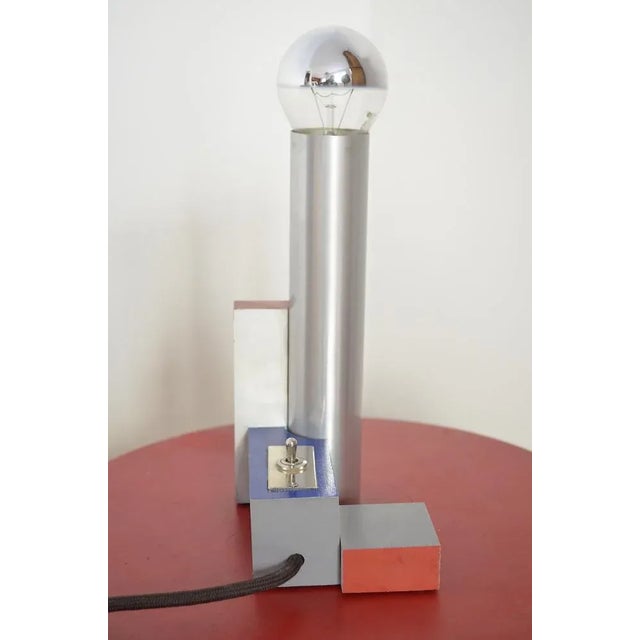 De Stijl Table Lamp by Vilmos Huszar for Tecnolumen, 1920s For Sale - Image 6 of 12