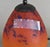 Burnt Orange French Art Deco Night Lamp by Charles Schneider - 1920s France For Sale - Image 8 of 9