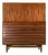 American of Martinsville Dania Highboy Dresser With Doors, C. 1960s For Sale