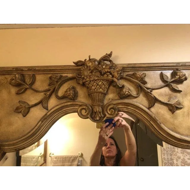 Large Oversized Trumeau Style Mirror by Domain For Sale In New York - Image 6 of 13
