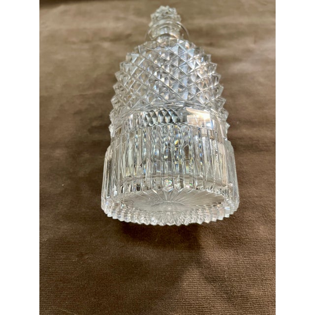 White Vintage Crystal Bottles, 1980s, Set of 4 For Sale - Image 8 of 16