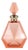 Art Deco Czechoslovakian Carafe in Pink Art Glass by Moser, 1920s For Sale