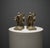 Celebrate the glamour of the Jazz Age with this antique pair of Art Deco spelter bookends featuring graceful dancing...