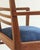Blue Bridge Chairs by René Gabriel, 1950, Set of 2 For Sale - Image 8 of 11