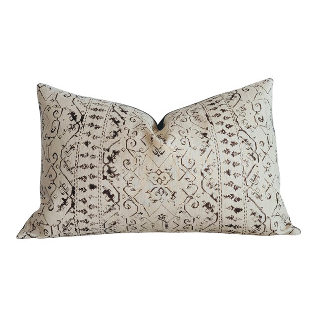 Soane Britain Symi Chestnut 16x24" Lumbar Pillow For Sale