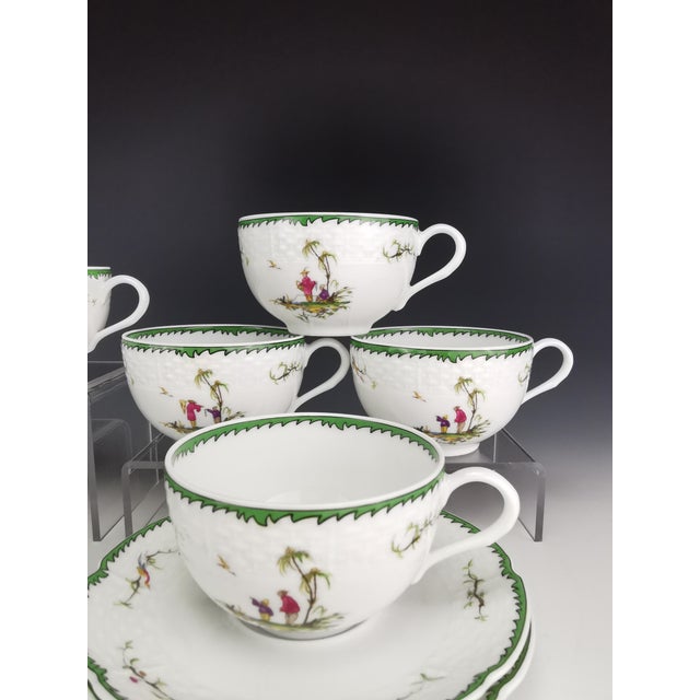 1970s Si Kiang Tea or Coffee Service from Raynaud Limoges, 1970s, Set of 18 For Sale - Image 5 of 14