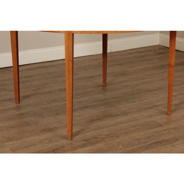 Thomas Moser Round Cherry Expandable Dining Table For Sale - Image 12 of 12