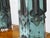 Green 19th Century French Copper Table Lamps with Verdigris Patina - Pair For Sale - Image 8 of 10
