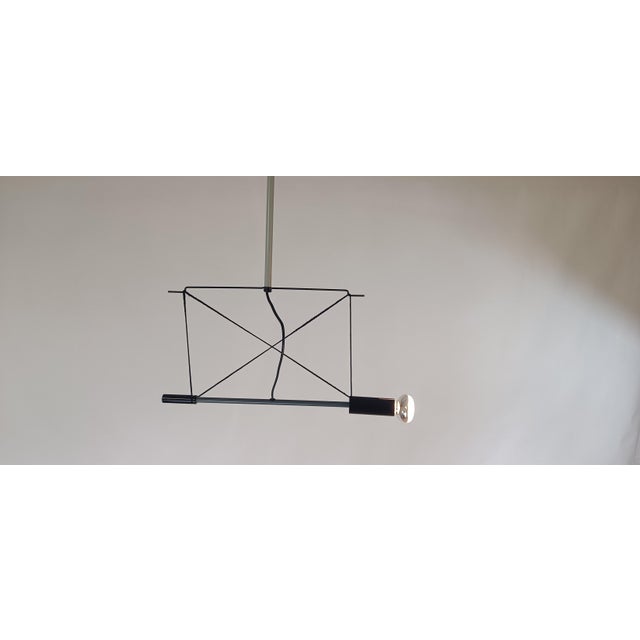 Black Pendant by Herman Hermsen for Designum, 1980s For Sale - Image 8 of 8