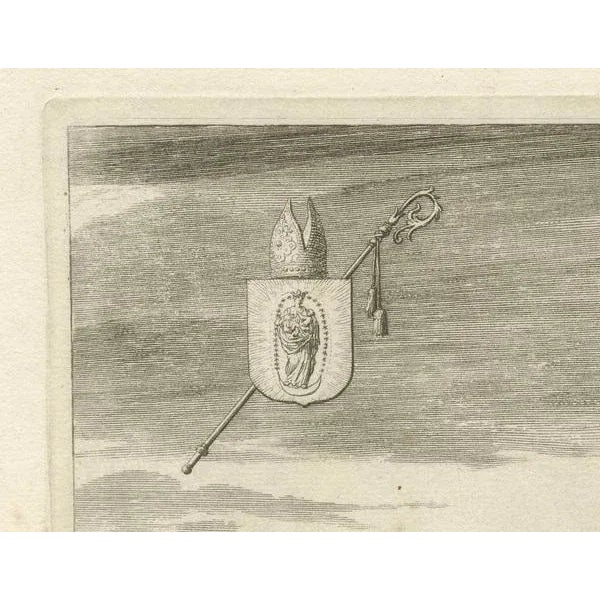 Paper Westras A Jan Van Aveelen, Engraving from Sweden Ancient and Modern, 1701, Print For Sale - Image 7 of 9