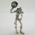 Vintage Italian Handmade Silver Fox Pinocchio Figurine, Arezzo, Tuscany, 1970s For Sale - Image 3 of 15