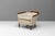 Mid-Century Danish armchair with solid teak legs and back. Newly coved in beige fabric. Denmark circa 1960.
