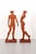 Brown Giorgio Rastelli, Adam and Eve Under the Palm Tree from the Safari Series, 1978, Wood For Sale - Image 8 of 18